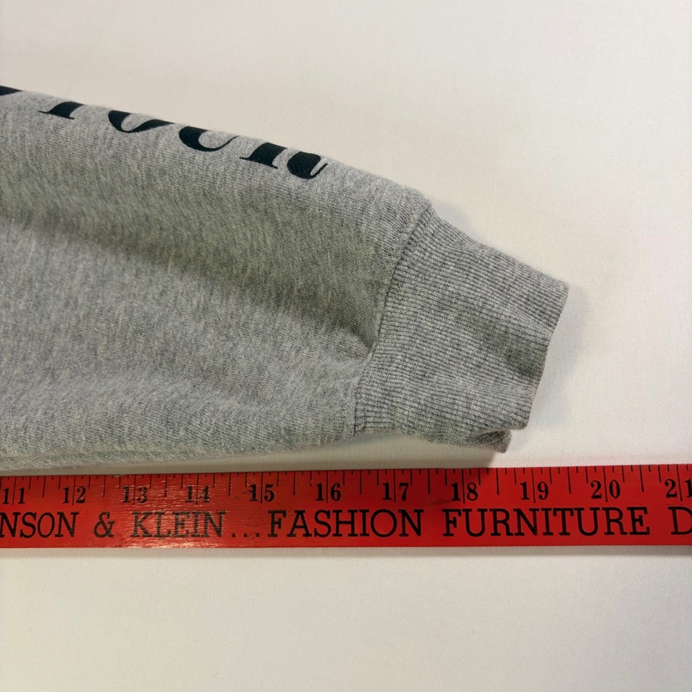 Taylor Swift The Eras Tour Quarter Zip Sweatshirt Heather Gray Graphic Pullover - Picture 7 of 8